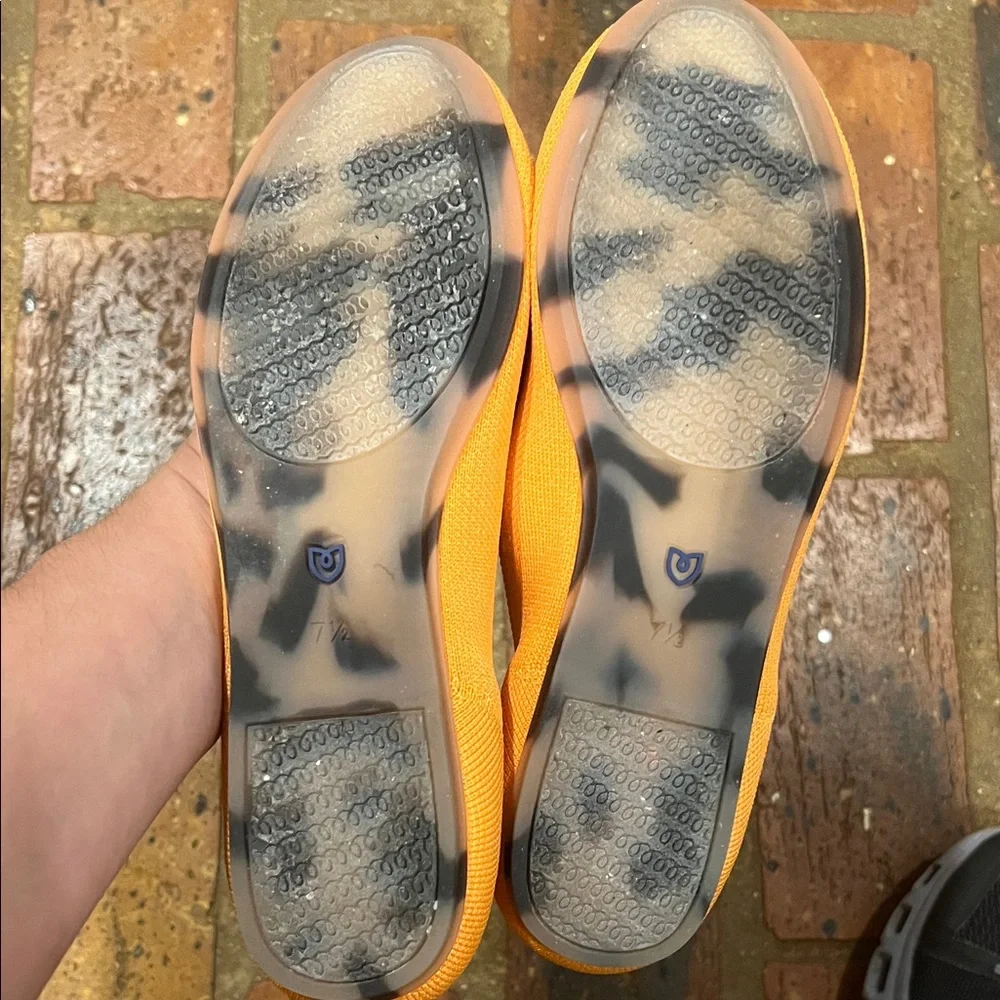 Rothy's Women's Orange rounded toe Flats - Picture 9 of 11